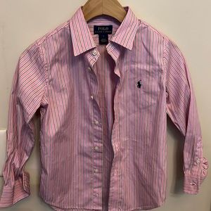 Ralph Lauren, button-down dress shirt, boys, size 5